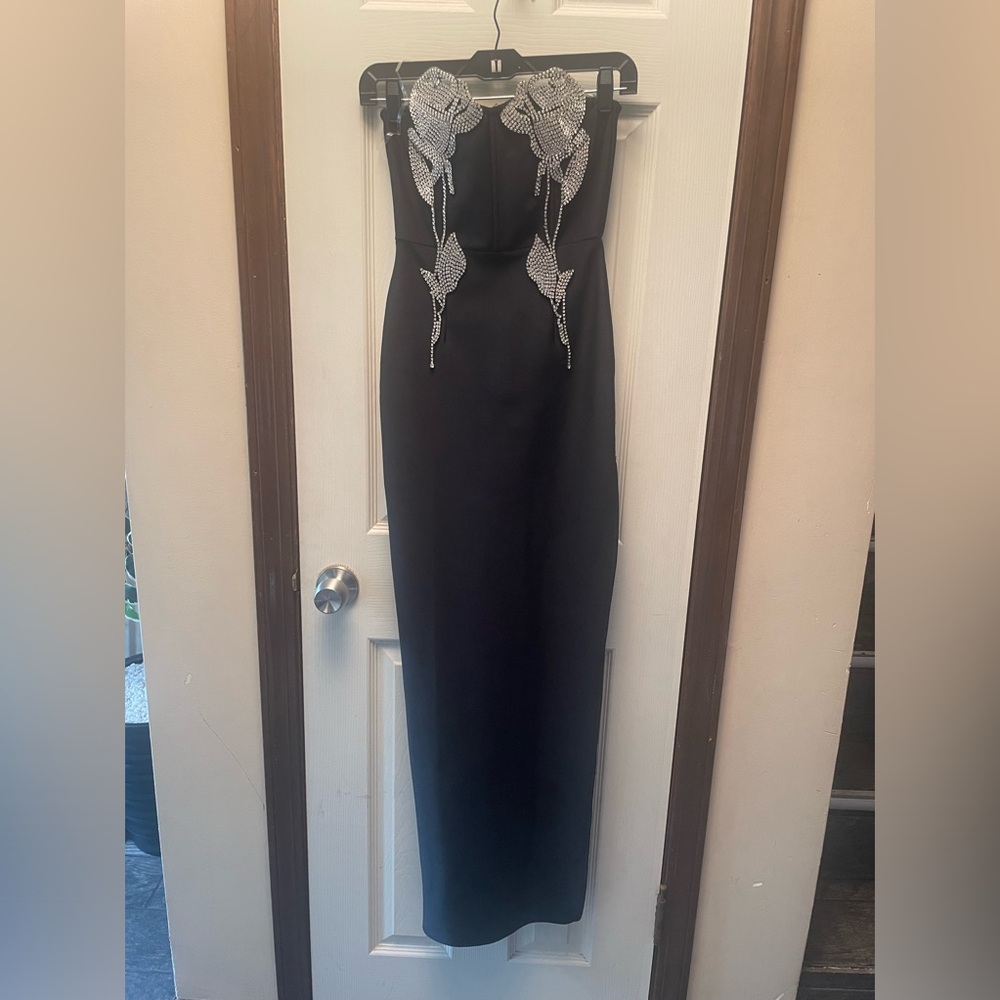 NWT Black Rose dress 💎PREMIUM ITEM Sz XS